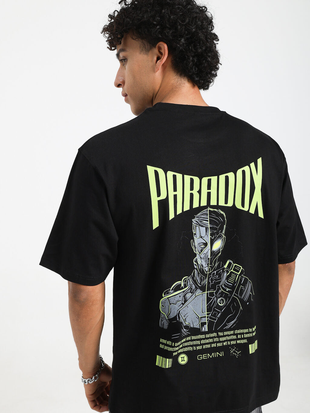 Gemini - Zodiac Warrior - Oversized T-shirt