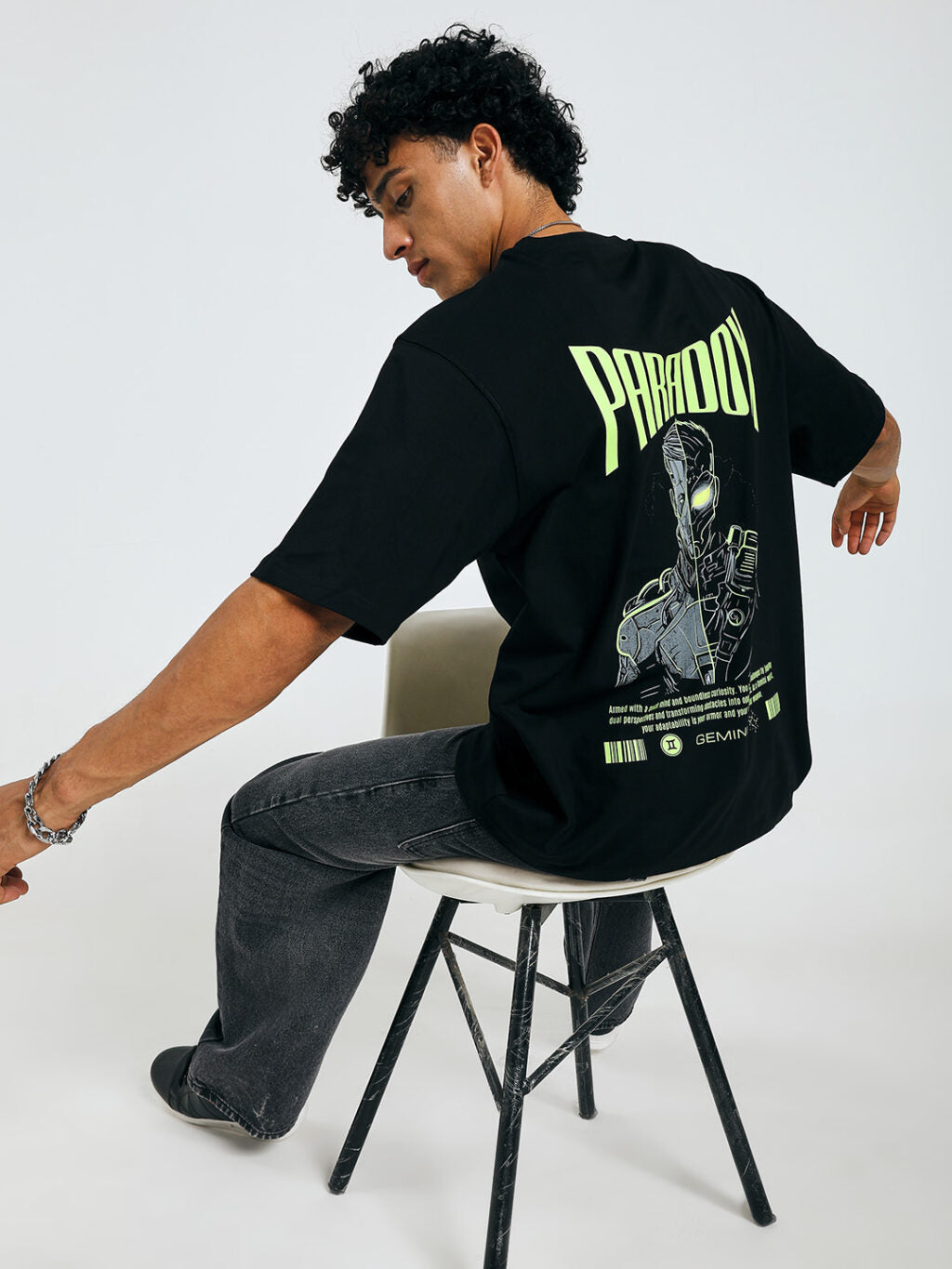 Gemini - Zodiac Warrior - Oversized T-shirt