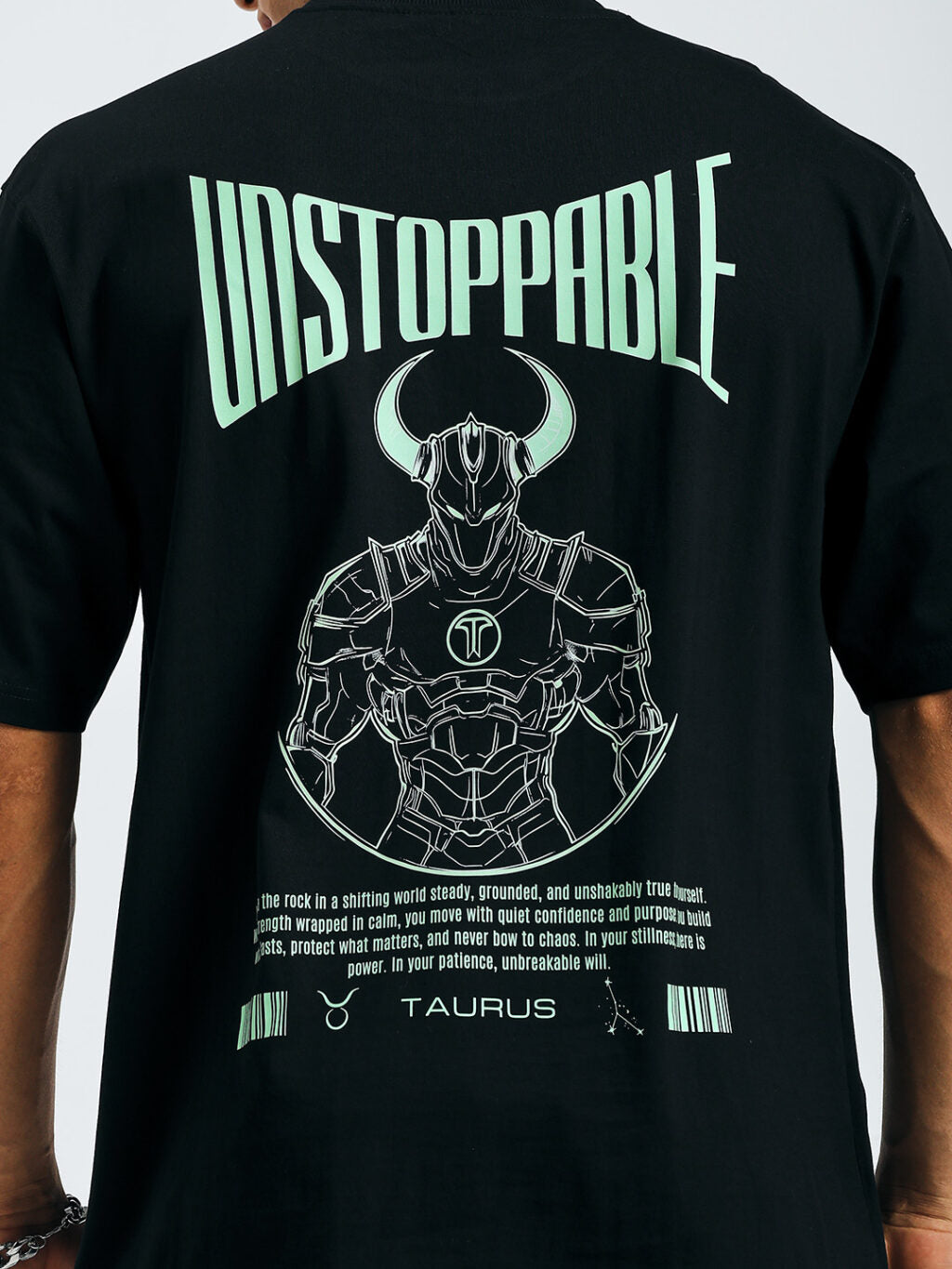 Taurus - Zodiac Warrior - Oversized T-shirt