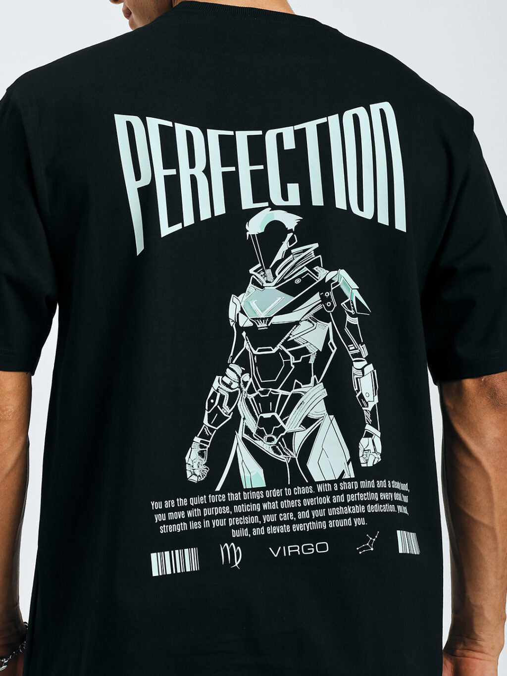 Virgo - Zodiac Warrior - Oversized T-shirt