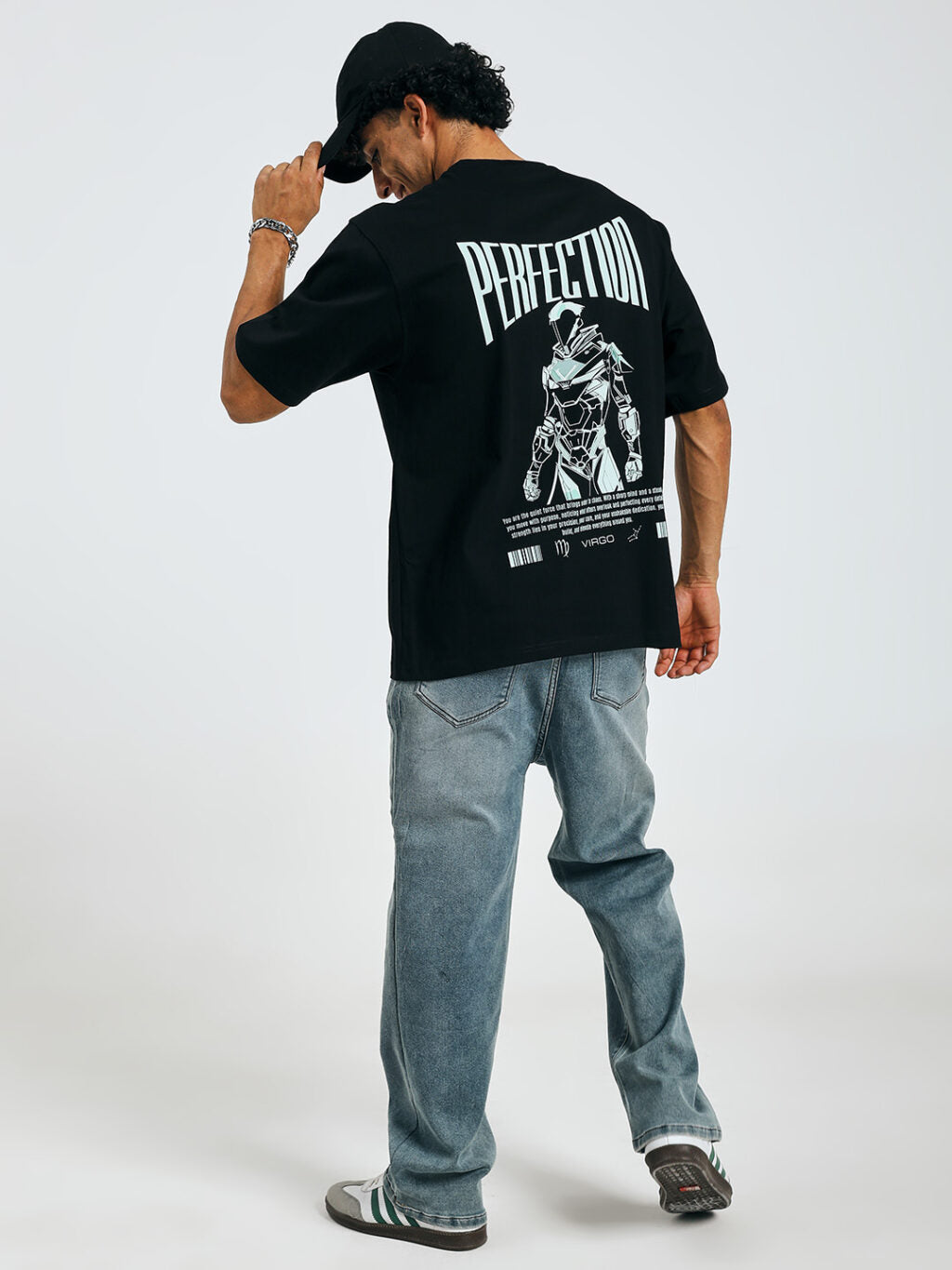 Virgo - Zodiac Warrior - Oversized T-shirt