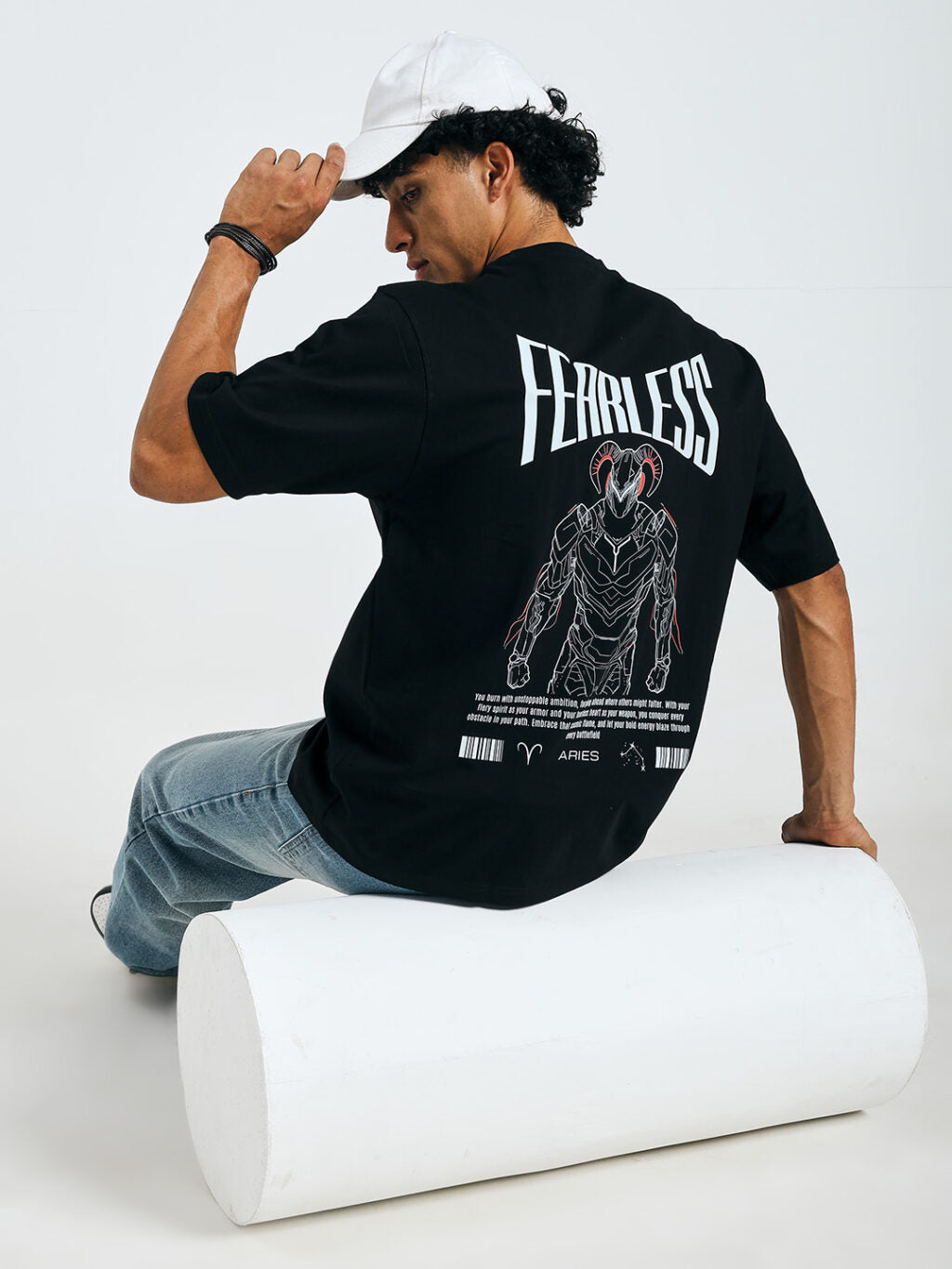 Aries - Zodiac Warrior - Oversized T-shirt