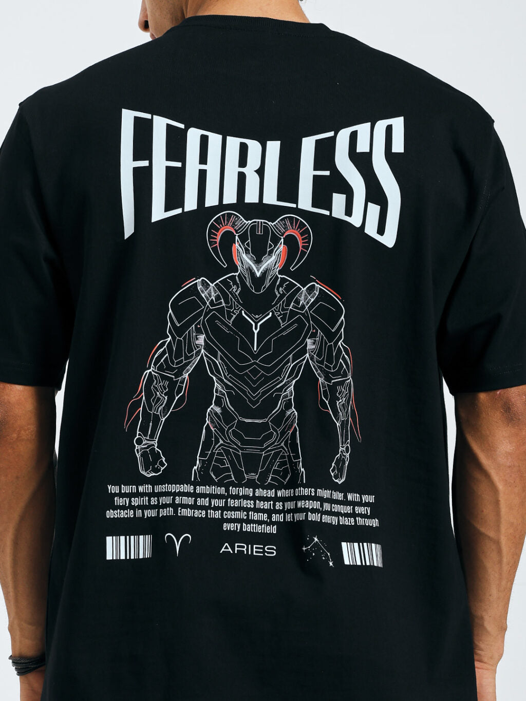 Aries - Zodiac Warrior - Oversized T-shirt