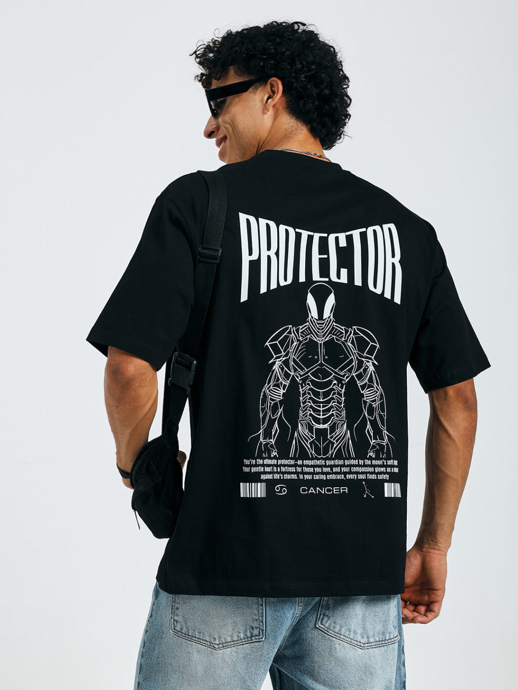 Cancer - Zodiac Warrior - Oversized T-shirt