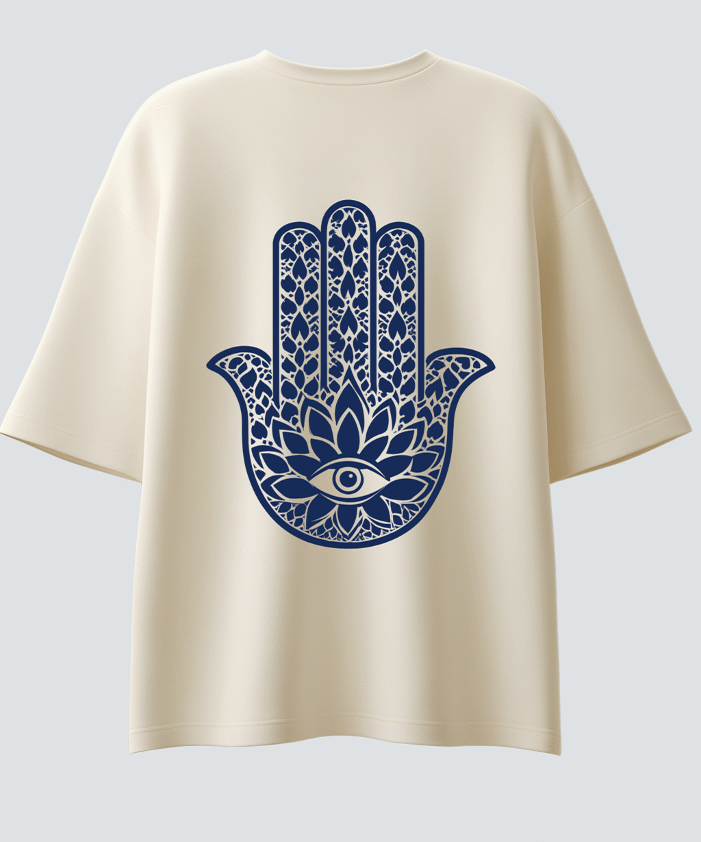 Hamsa Hand - Oversized T-shirt