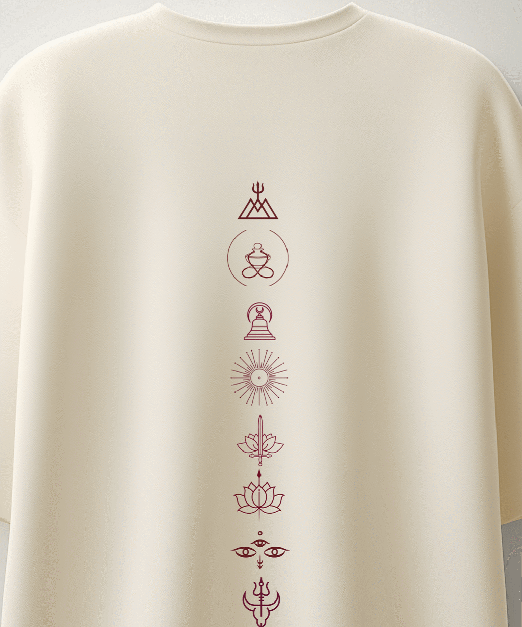 Nine Within - Navadurga - Oversized T-shirt