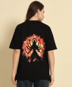 Roar Like Shakti Rise Like Durga - Oversized T-Shirt