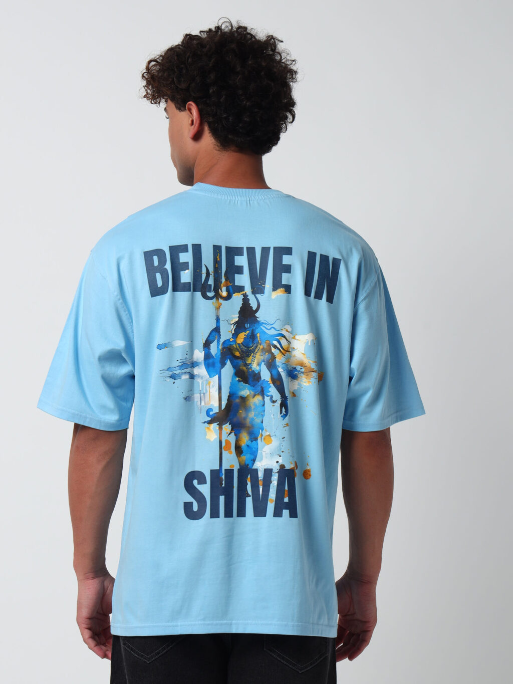 Believe In Shiva - Oversized T-shirt