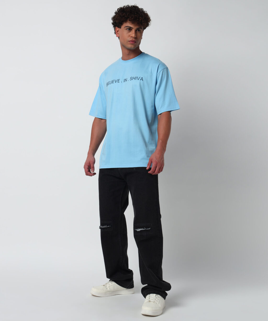 Believe In Shiva - Oversized T-shirt