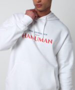 Focus Strength Calm - Inspired By Hanuman - Oversized Hoodie