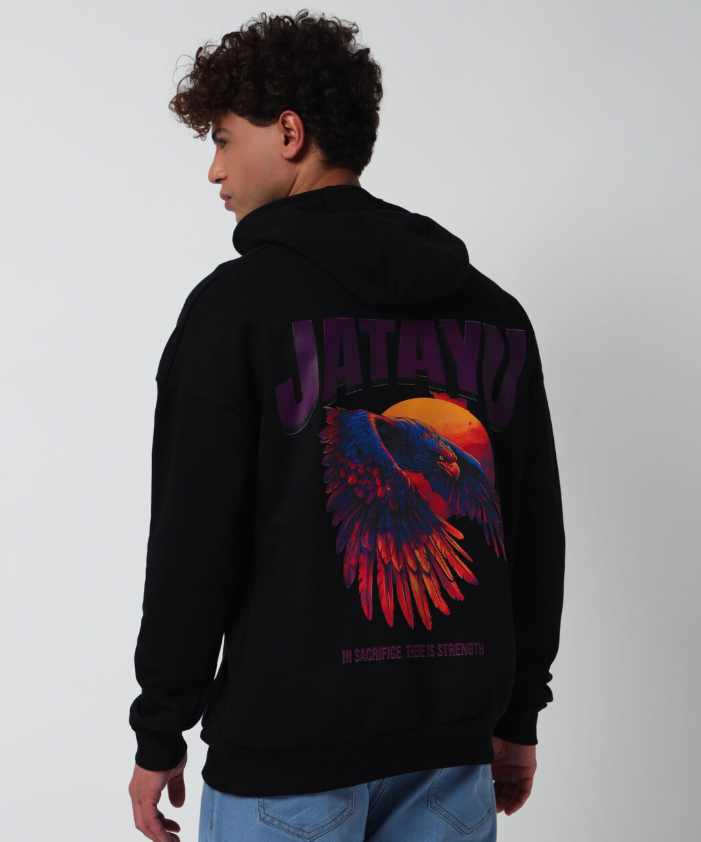 In Sacrifice There Is Strength - JATAYU - Oversized Hoodie