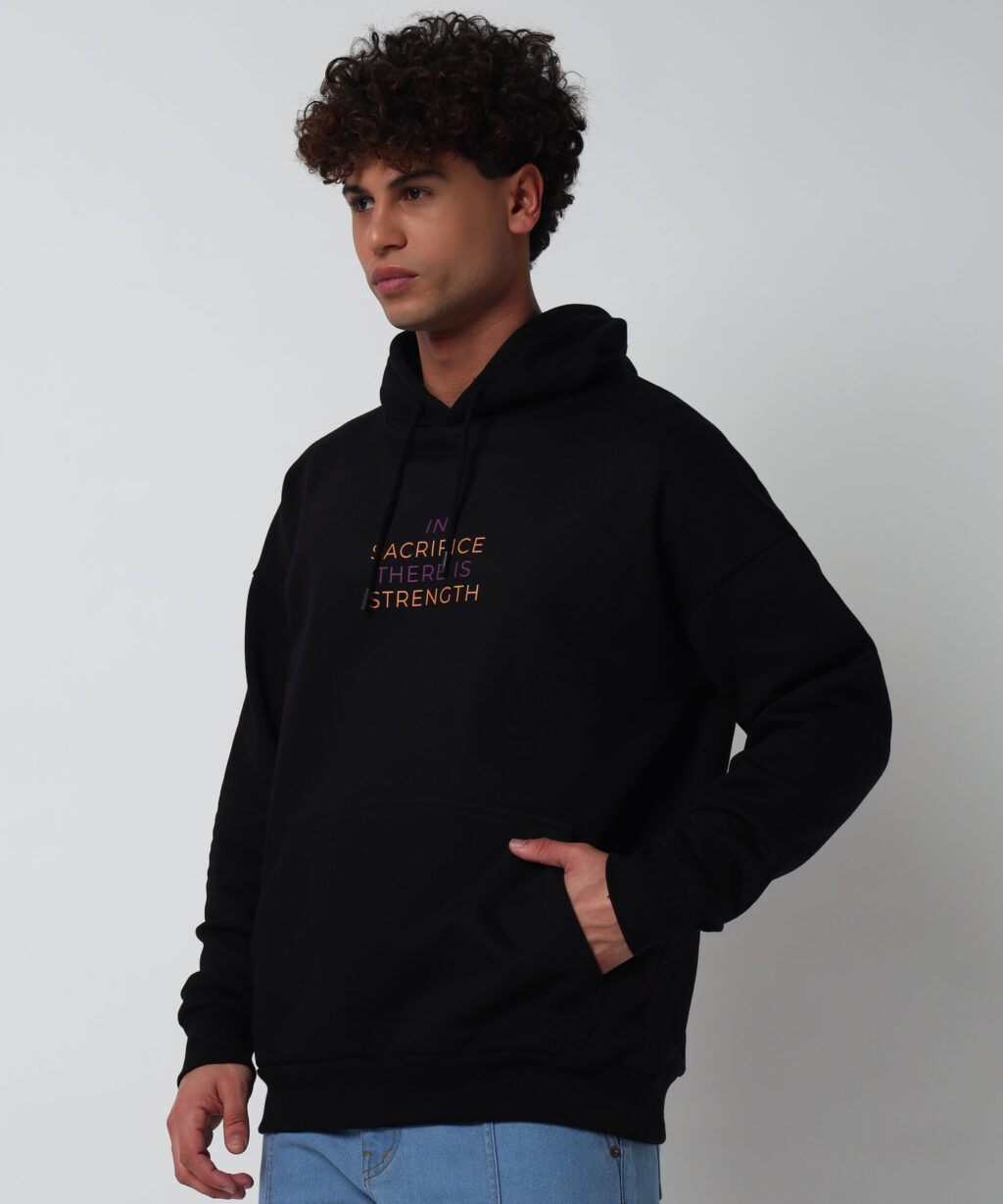 In Sacrifice There Is Strength - JATAYU - Oversized Hoodie