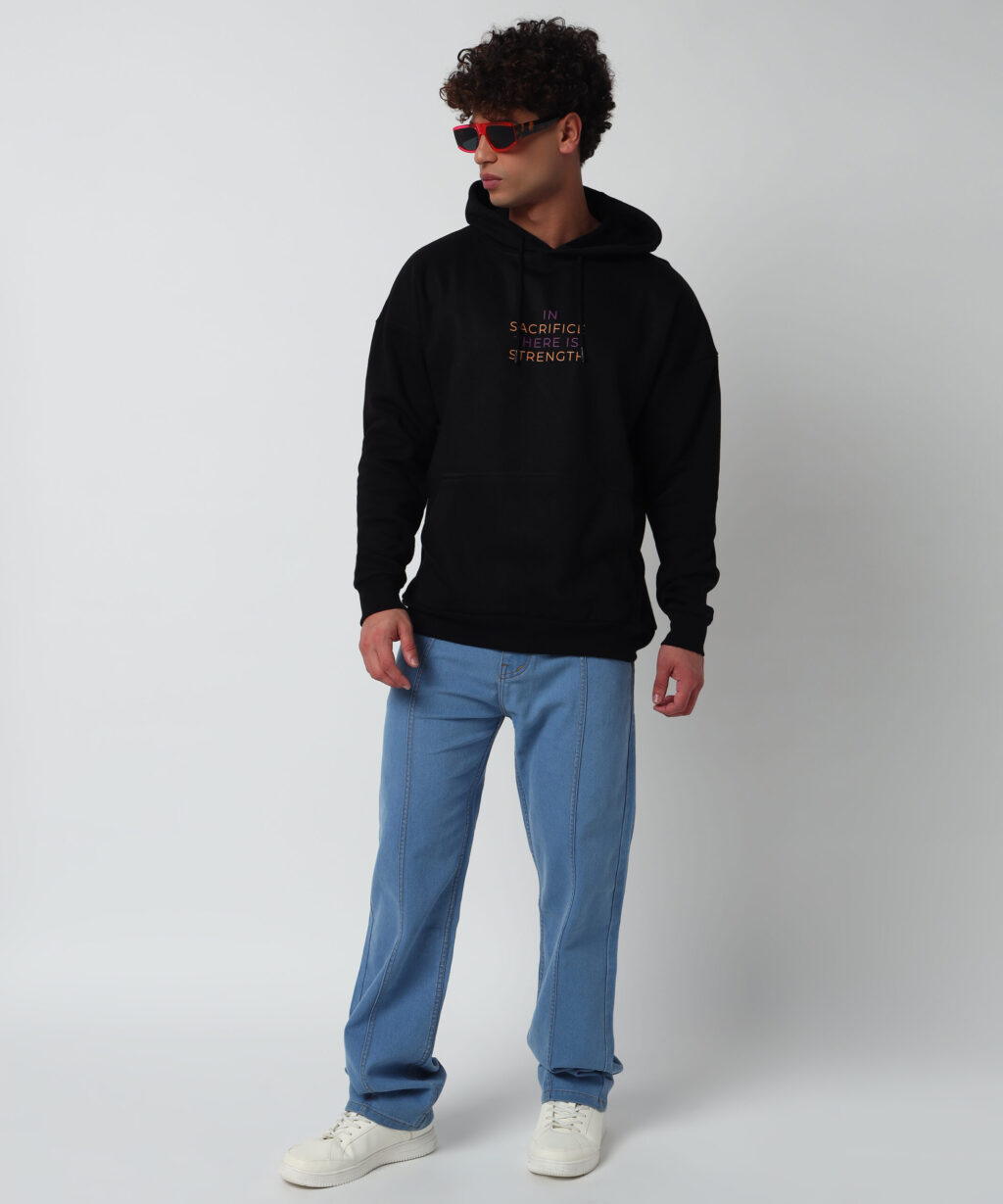 In Sacrifice There Is Strength - JATAYU - Oversized Hoodie