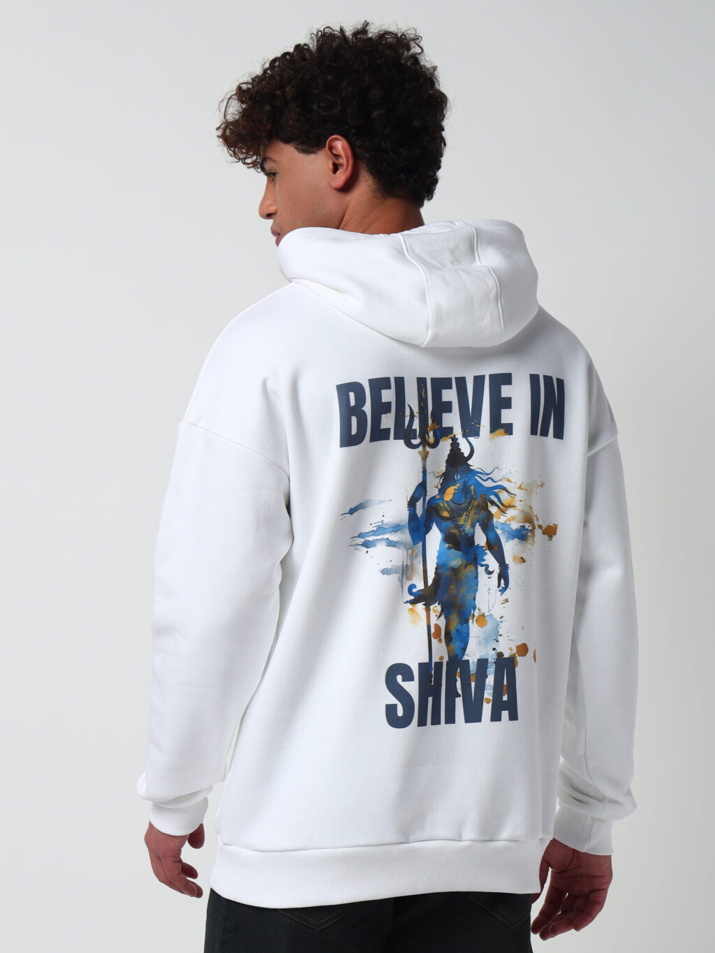 Believe In Shiva - Oversized Hoodie