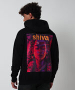 Calm Mind Strong Spirit Shiva Within  - Oversized Hoodie