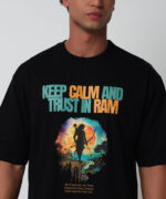 Keep Calm and Trust In Ram - Oversized T-Shirt