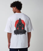 Focus Strength Calm Inspired By Hanuman - Oversized T-shirt