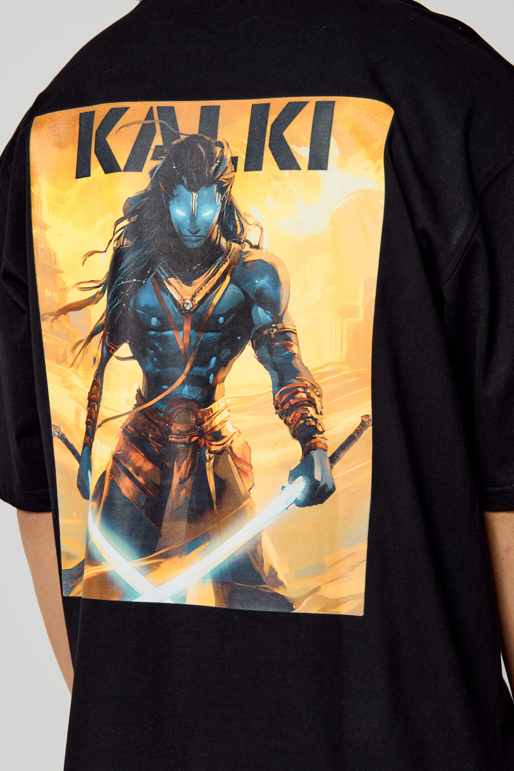 Kalki - Oversized T-shirt - Black