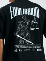 Libra - Zodiac Warrior - Oversized T-shirt