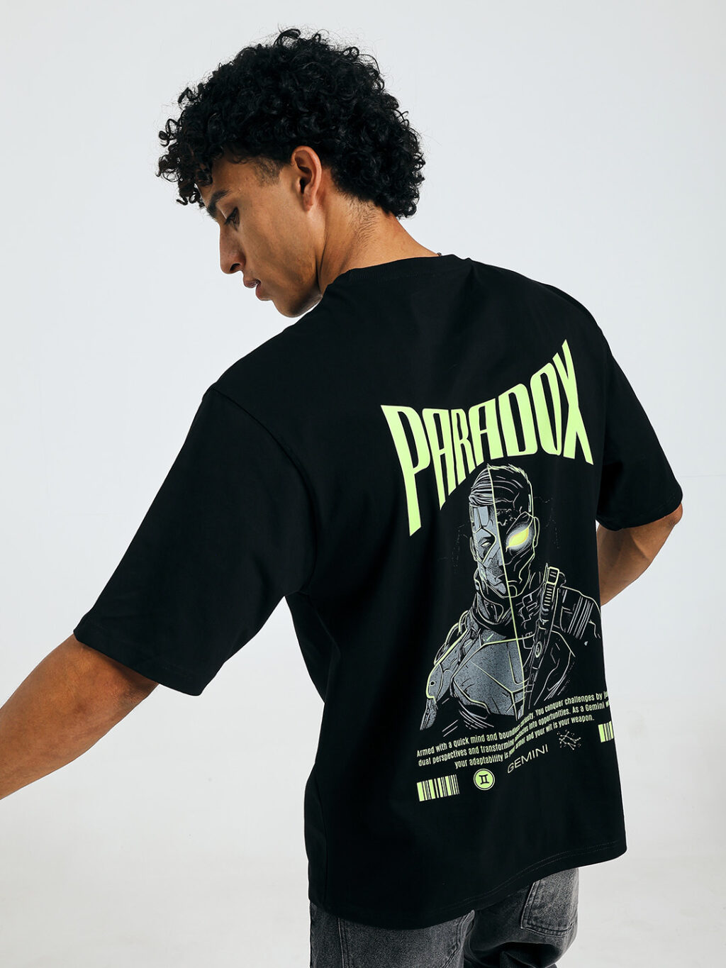 Gemini - Zodiac Warrior - Oversized T-shirt