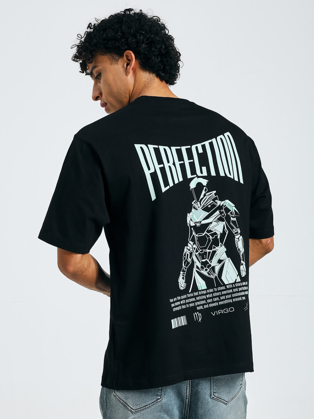 Virgo - Zodiac Warrior - Oversized T-shirt