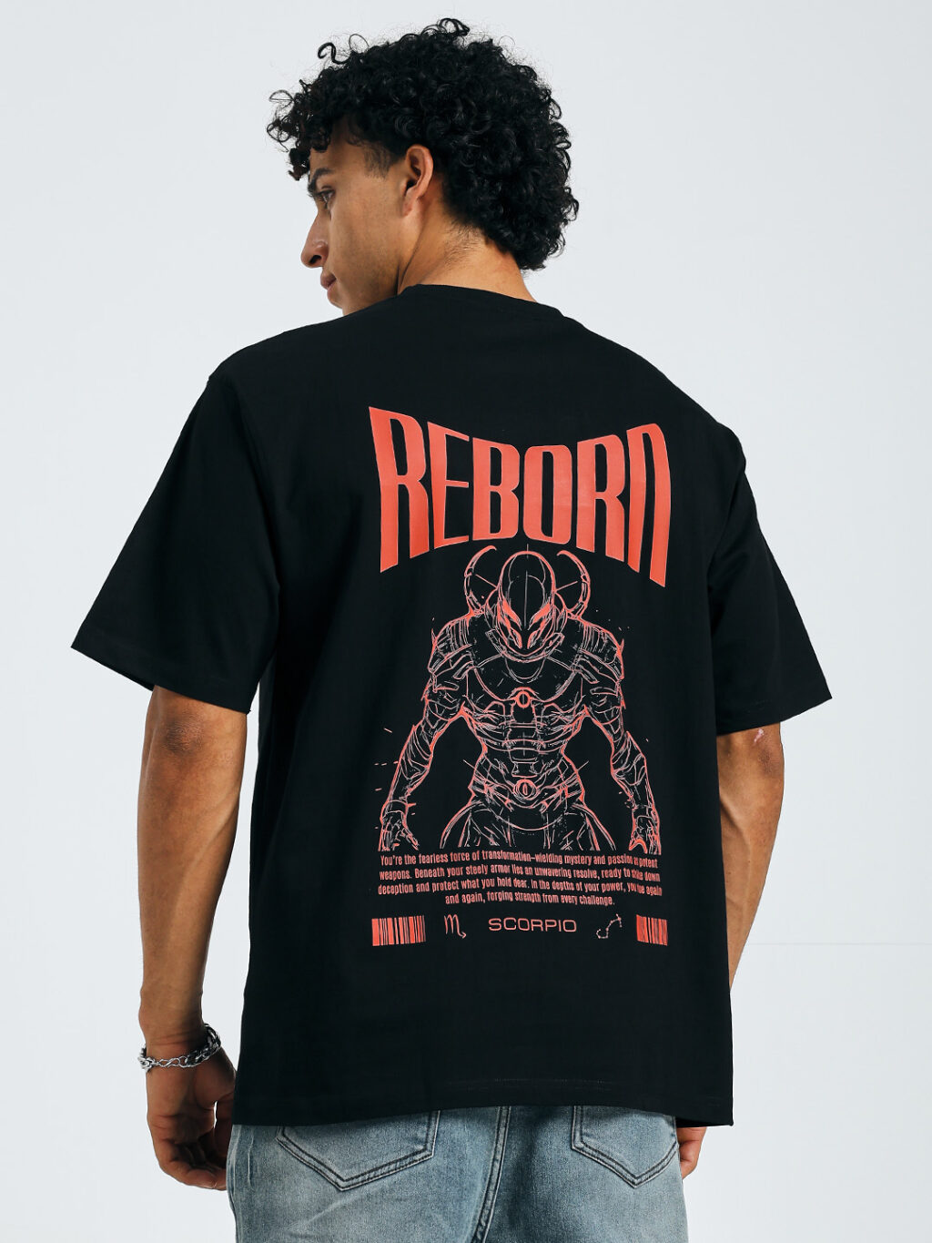 Scorpio - Zodiac Warrior - Oversized T-shirt