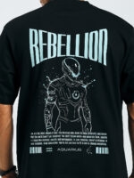 Aquarius - Zodiac Warrior - Oversized T-shirt